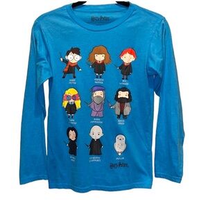Harry Potter Girl’s Character Tee Shirt Size Large Long Sleeve